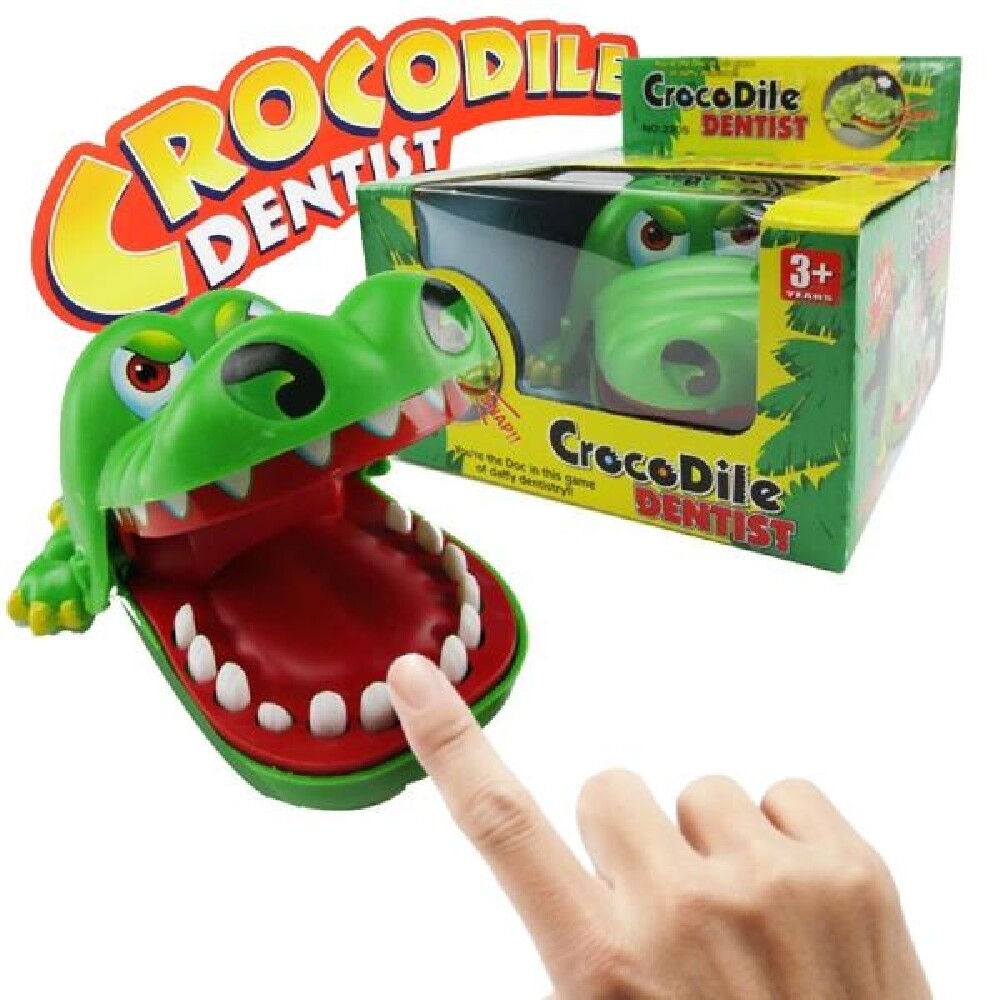 태엽작동 이빨클릭 악어복불복 게임/가정용/실내/협동/전략/단체/모임/가족/유치원/학교/보드/게임/대중/친
