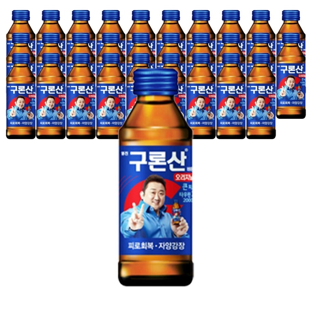구론산 오리지널 (150ml x 30병) 영진 구론산 오리지날 /사무실/업소/탕비실/손님/접대/간편/비타/보충/드링크/선물/병/음료