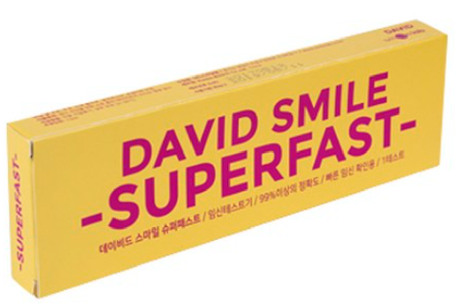 데이비드 스마일 얼리체크 정확한 빠른 얼리 임테기 원포 임신테스트기 정확도 진단 확인