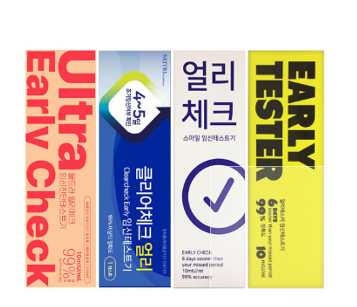 원포 데이비드 스마일 얼리체크 정확한 빠른 얼리 임테기 임신테스트기 정확도 진단 확인
