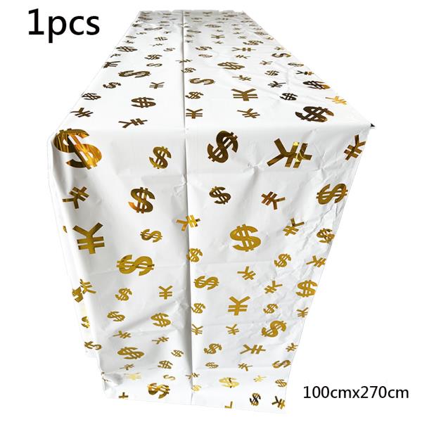 [오늘출발] 돈달러 사인 테이블보 라텍스 풍선 빌 파티 장식 카지노 은퇴 기념일 졸업