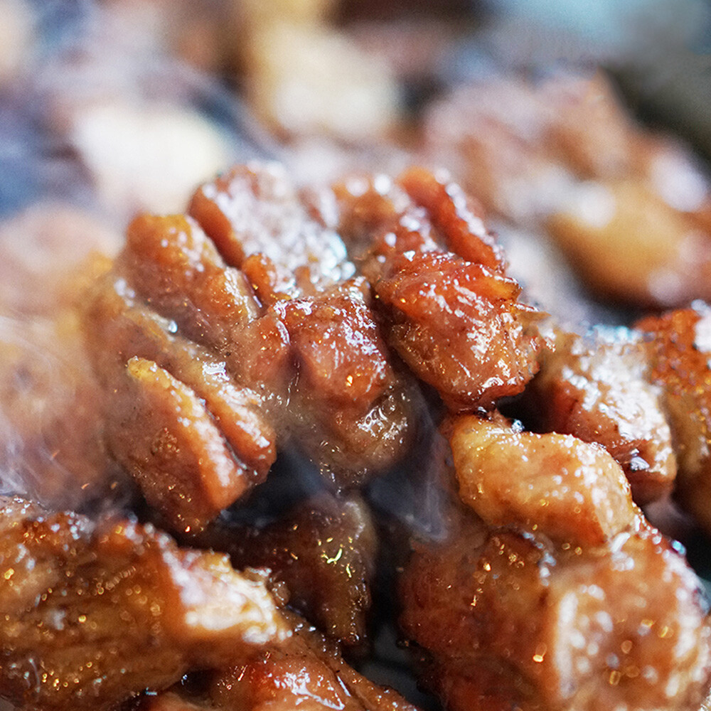 설촌목장 태릉 왕 돼지구이 양념 목살 고기 500g 4팩