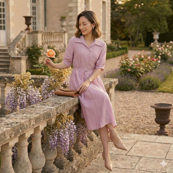 [신세계백화점]지고트 (대전신세계)JR5E0OP113카라넥 셔츠형 원피스