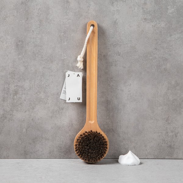 JAJU/자주 내추럴 우드 마사지 바디 브러쉬_부드러운 모 (영등포점)