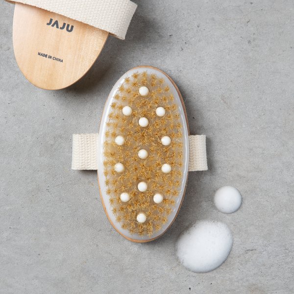 내추럴 우드 핸드 마사지 브러쉬_단단한 모 (영등포점)