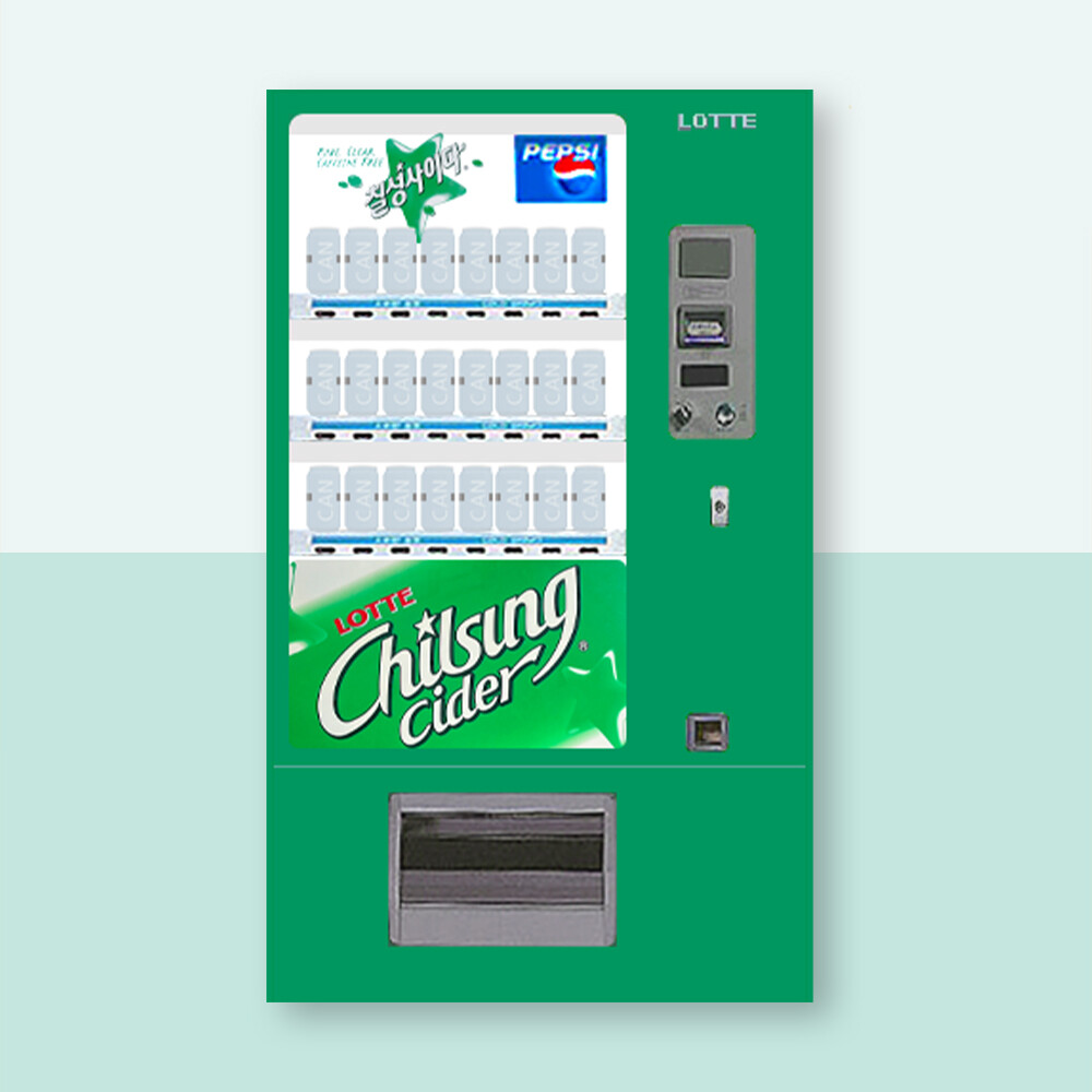 [중고] [중고]노래방자판기 중고 음료수 코인노래연습장 무인 롯데 LVC522BS