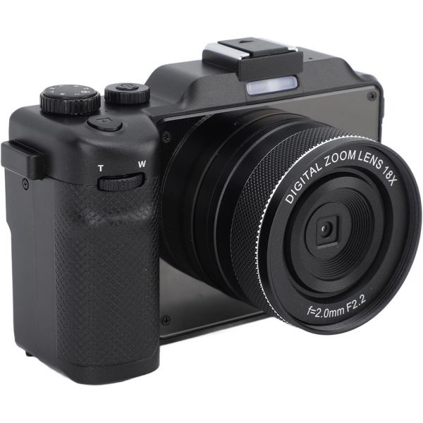 사진용 4K 디지털 카메라 YouTube용 WiFi 기능이 있는 동영상 블로그 자동 초점 18X 줌 56MP 성인 청소년을