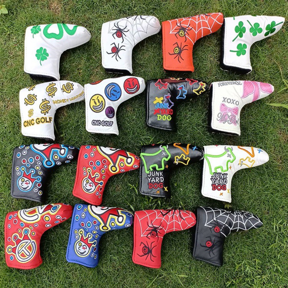 [오늘출발]퍼터커버 카메룬 스카티 스트레이트 타입용 블랙 타입 말렛 댄싱 와이드 스페셜