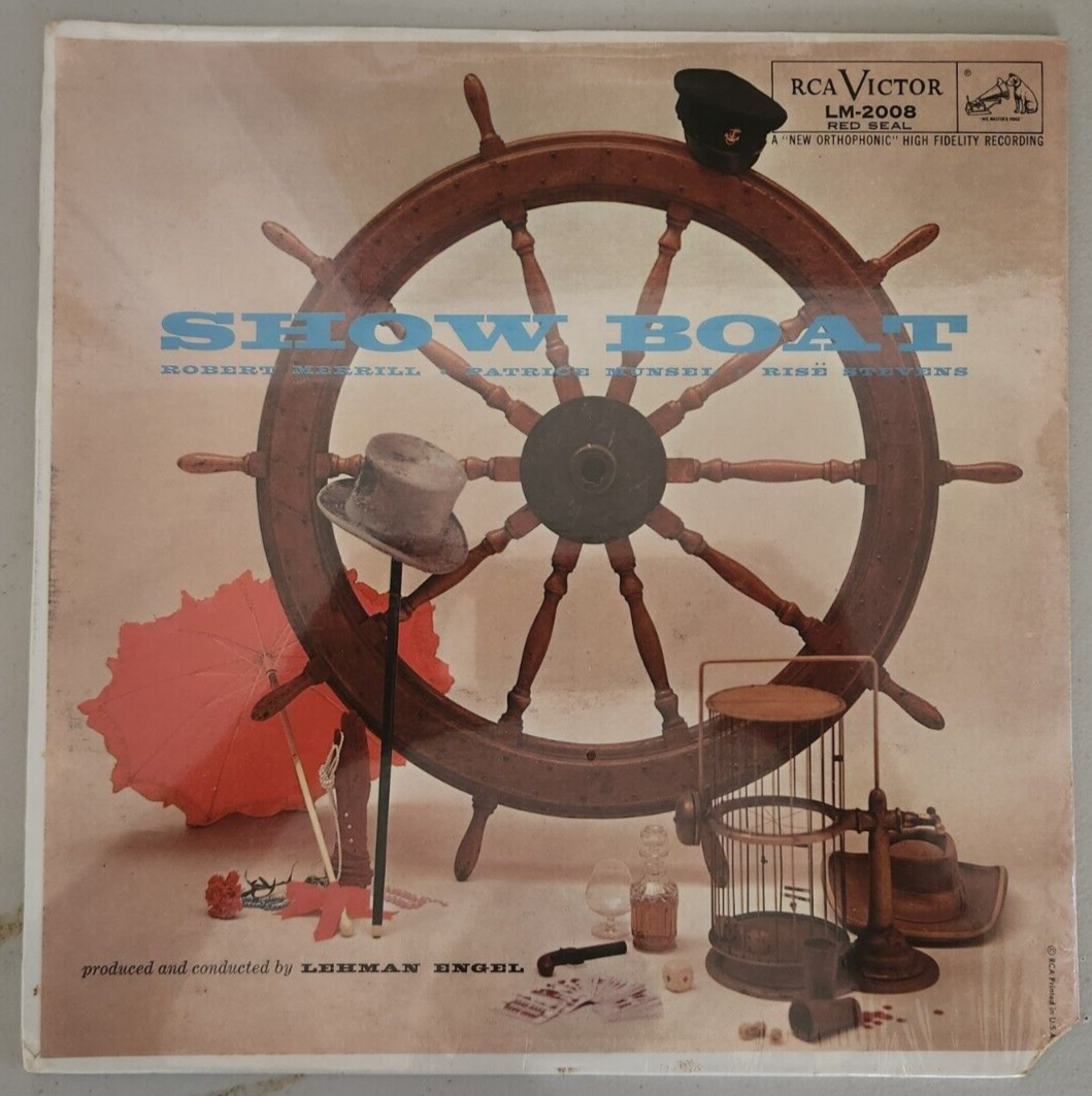 [해외] 빅터 농구카드 드래프트 루키 NBA Show Boat 사운드트랙 앨범 Lp RCA Victor 1956 LM2008 NEW SEALED