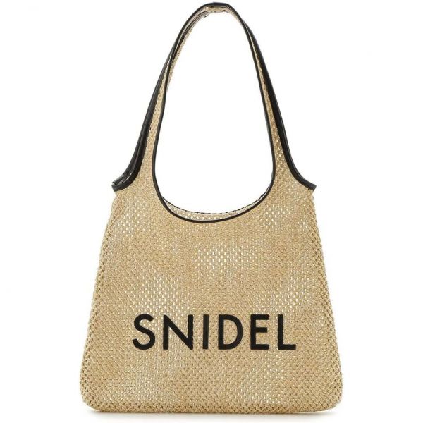 스나이델 SWGB244603 황마 로고 토트백