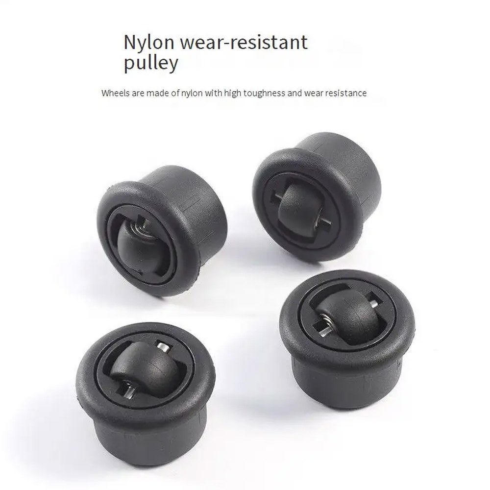 [오늘출발] 푸시-풀 범용 가구 테이블 4개/팩 휠 슬롯형 360 회전 자동 방향 자유 바닥