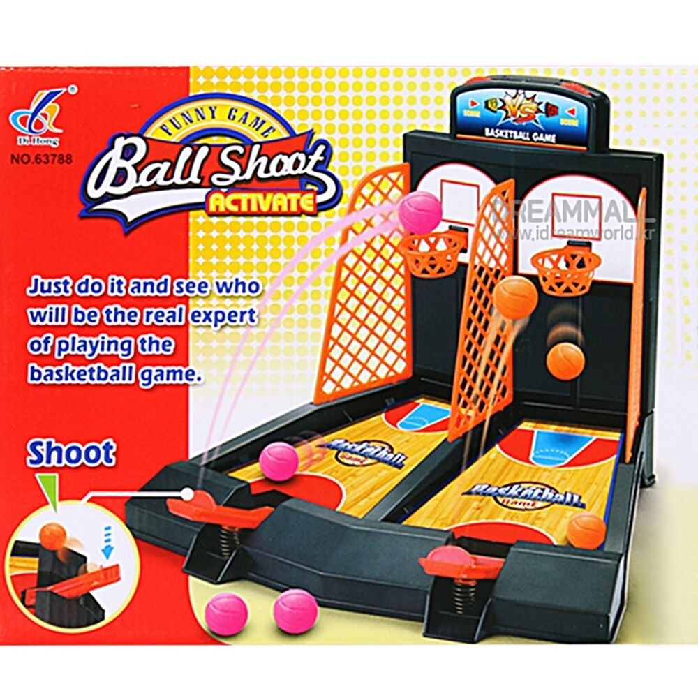 실내외 미니농구게임 책상위 캠핑 야외놀이 가족놀이/레크레이션/가정의달/룰렛뽑기통/선물용/레저용/단체