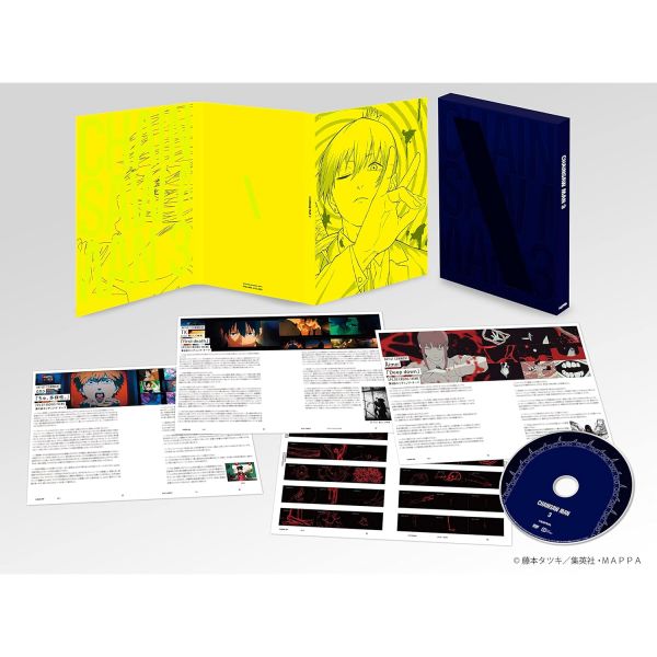 [해외] 블루레이 DVD 체인소맨 Vol3 일본 발송