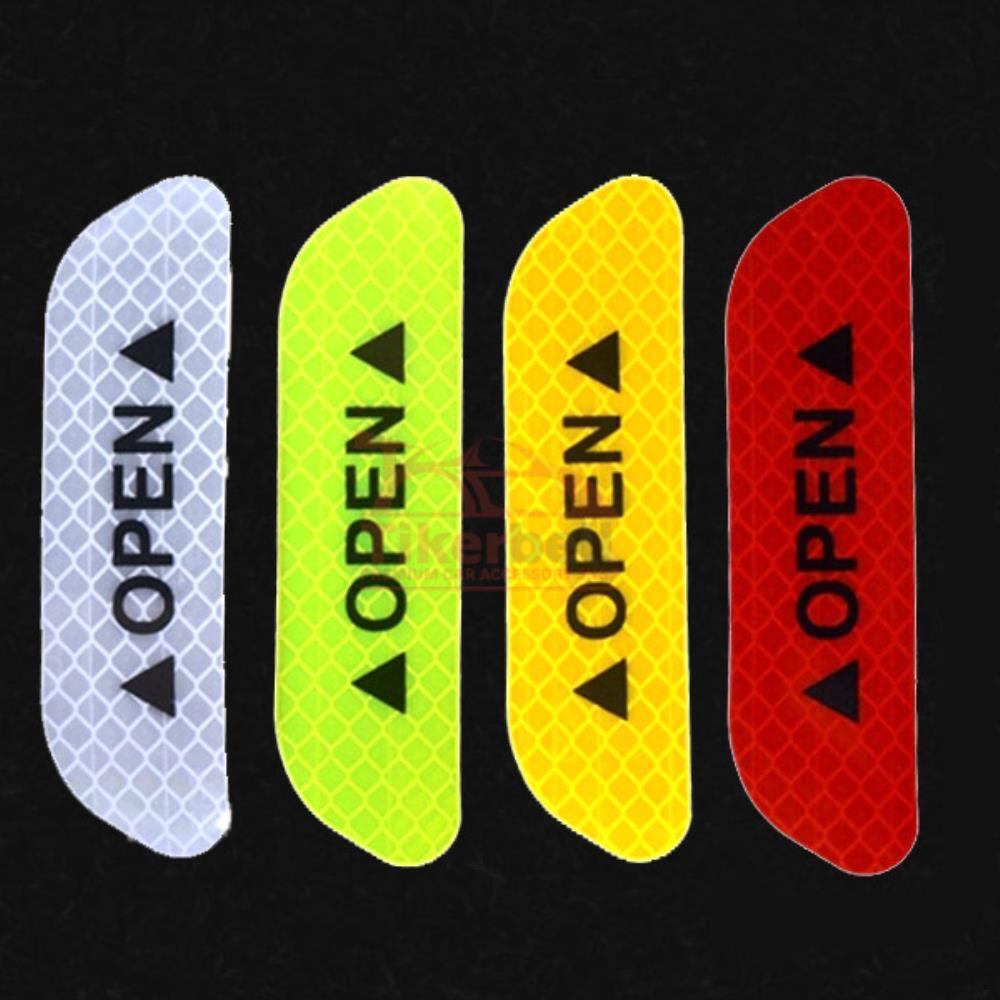 [오늘출발] 택시기사 선물 야간사고방지 반사 스티커 차량용알림스티커 차량용품