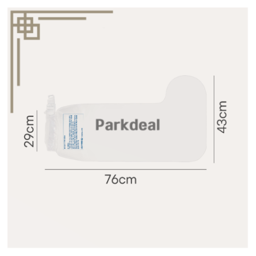 국내 긴다리용 방수포 L 대 사이즈 혼자 착용 샤워용 감염 방지