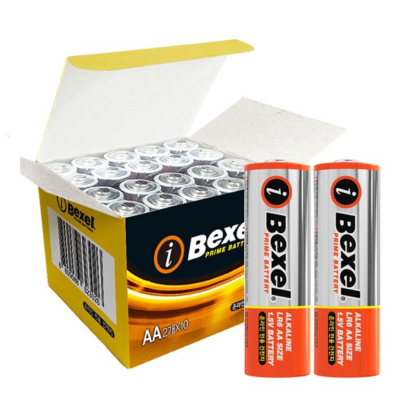 벡셀 아이벡셀 프라임 알카라인 건전지 AA 벌크 20알