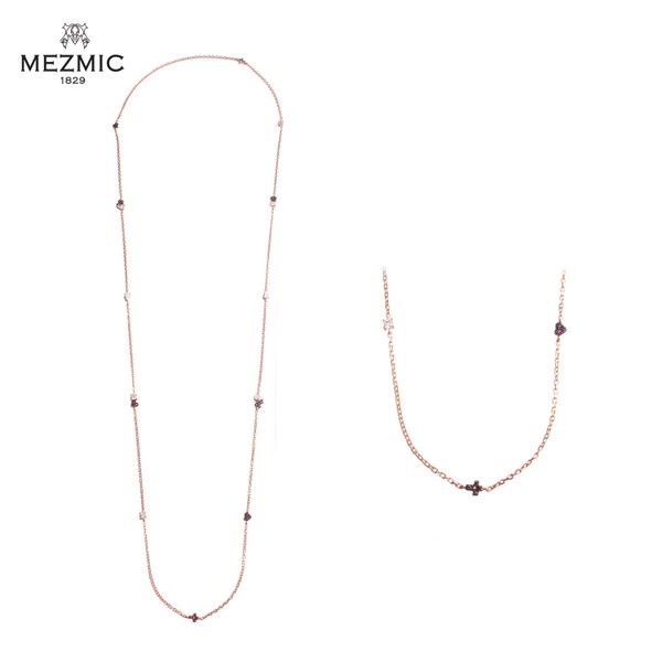 매즈믹1829 매직 멀티 다이아몬드 롱 목걸이  14k Gold