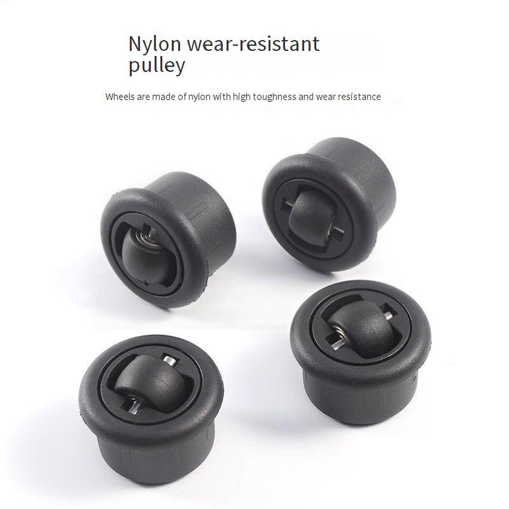 [오늘출발] 360 개 로트 휠 방향 푸시 히든 풀 슬롯 하단 테이블 무소음 가구 회전 자유 범용