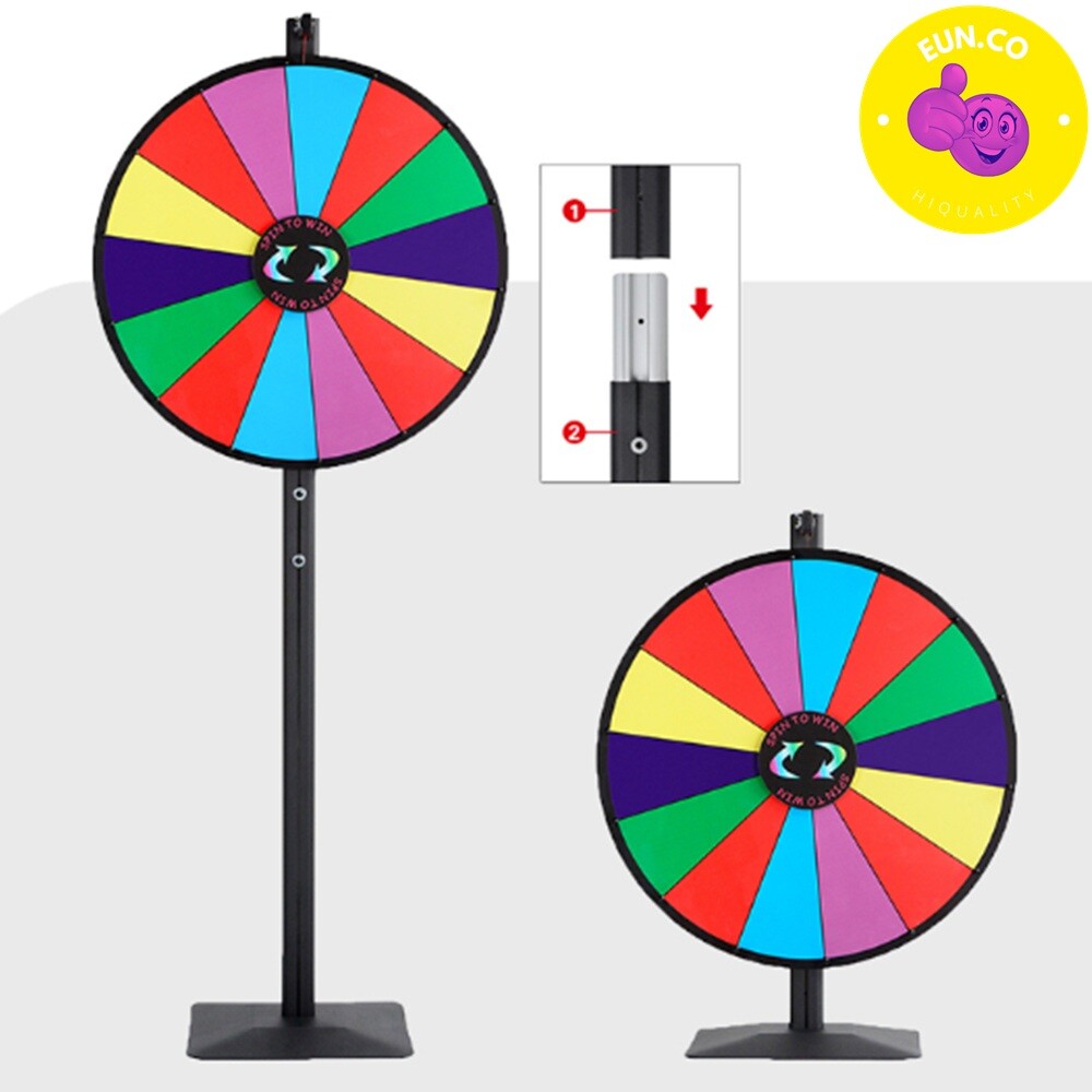 [오늘출발] 룰렛이벤트 경품추첨 벌칙복불복 이벤트당첨 행사장 룰렛돌리기-대형 이벤트 회전판 60cm (무료배송 이벤트)