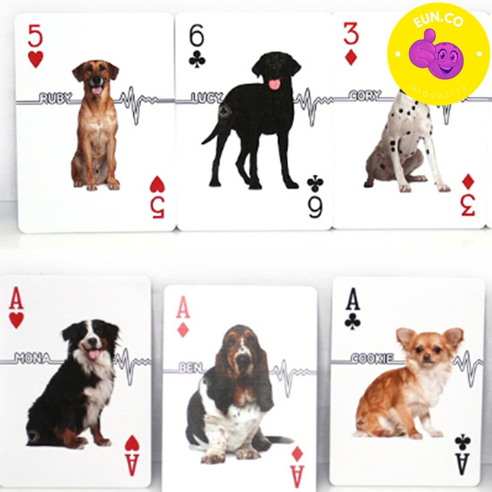 [오늘출발] 유기견기부 강아지카드 훌라 포커 카드 원카드 보드게임 마술 (무료배송 이벤트)