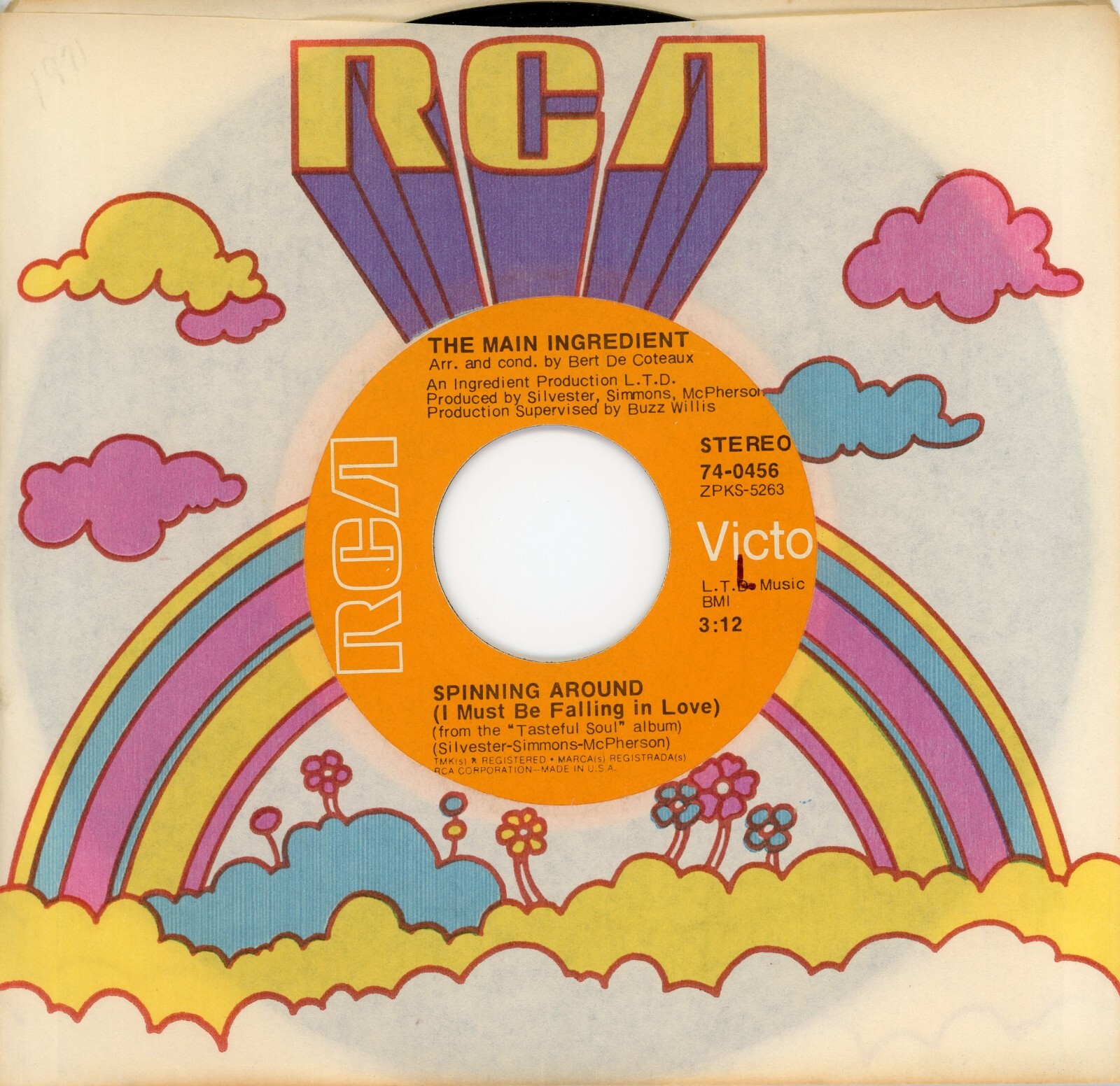 [해외] 빅터 농구카드 드래프트 트레이딩 NBA 주재료 빙글빙글 돌다 / 매직슈즈 1971 RCA 45rpm Soul NOS