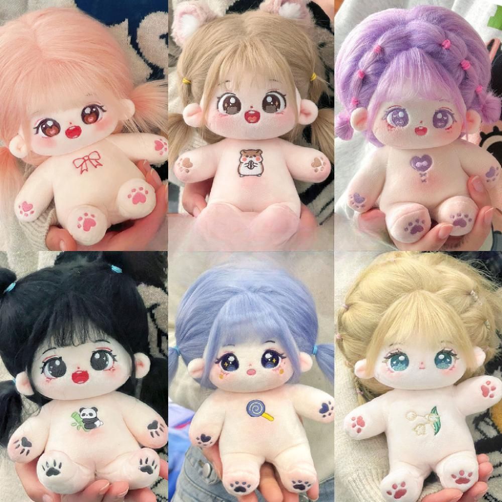 스나 린타로 무속성 솜인형 아이돌인형 솜깅이 몸체 인형 +귀 +꼬리 20CM