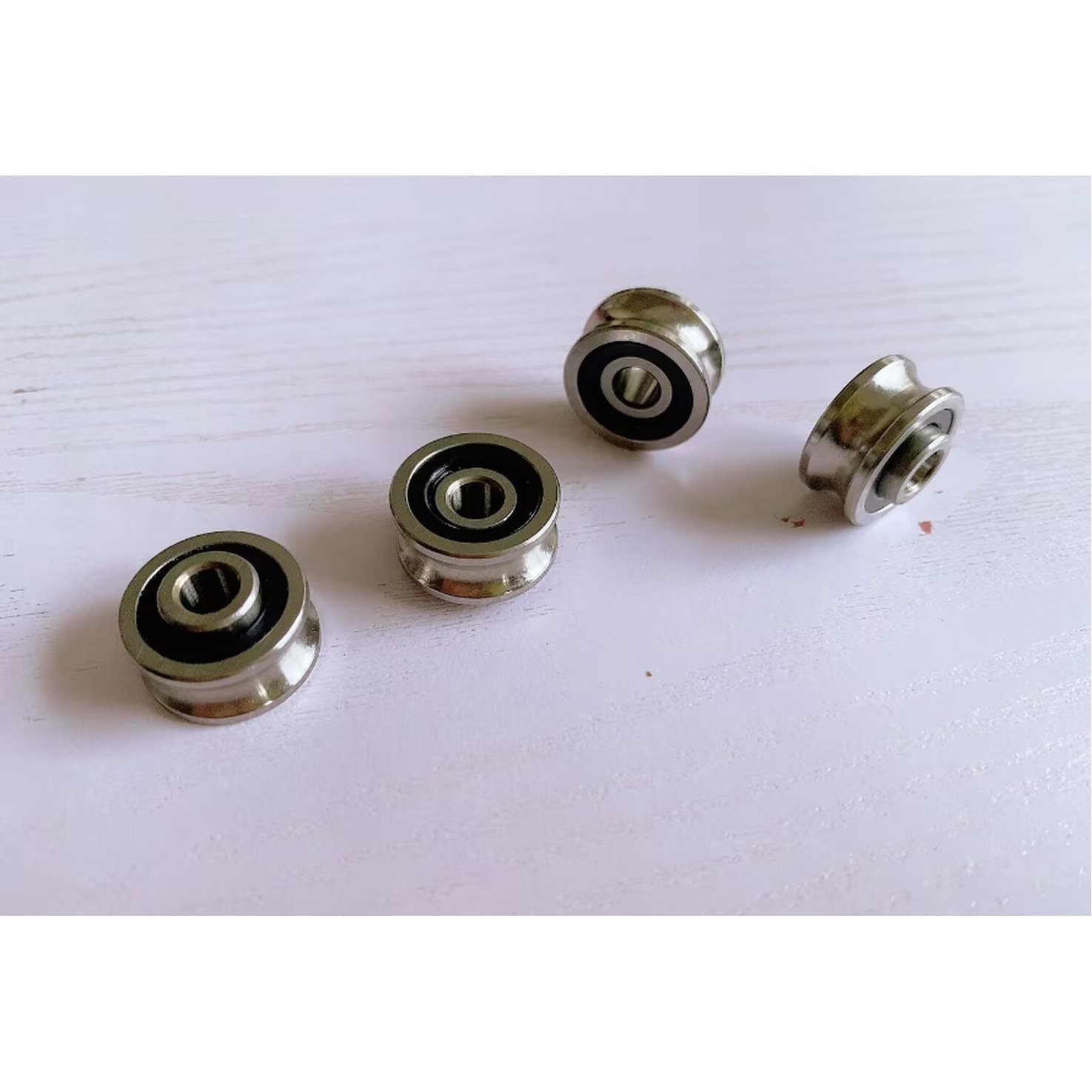 [오늘출발] U 슬롯 75MM 섬유 기계 베어링 5 개 자수 SG15 5X17X8/9