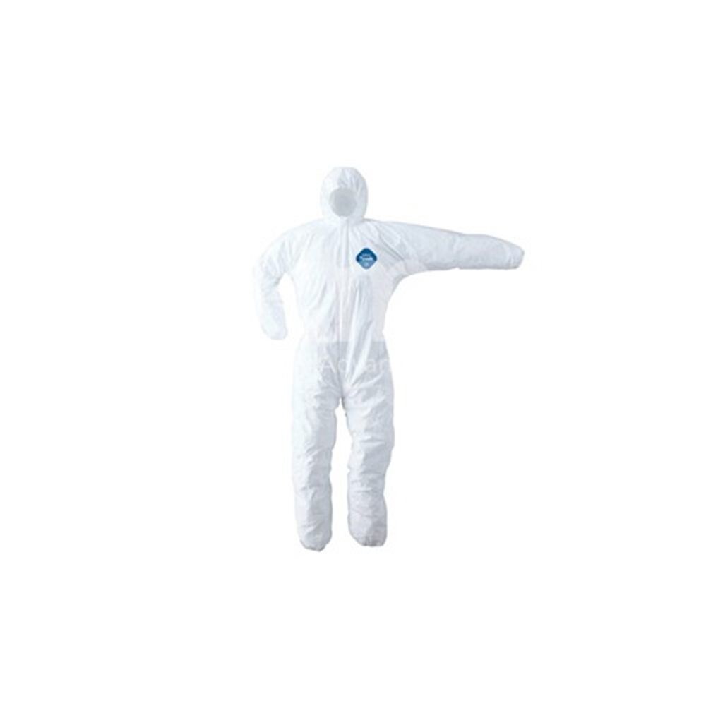 듀폰 타이벡 1422A 일회용 작업 원피스/방진복/식품공장/위생/제약공장/반도체/현장/산업/뮤균복/실험실/제