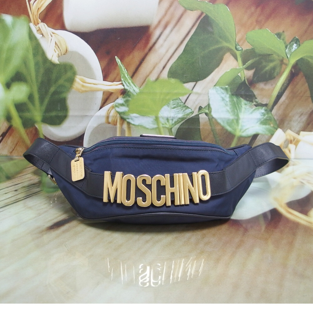 [오늘출발] [중고] [중고]모스키노 구제토토 모스키노 허리색 힙색 정품 중고가방 명품 53004