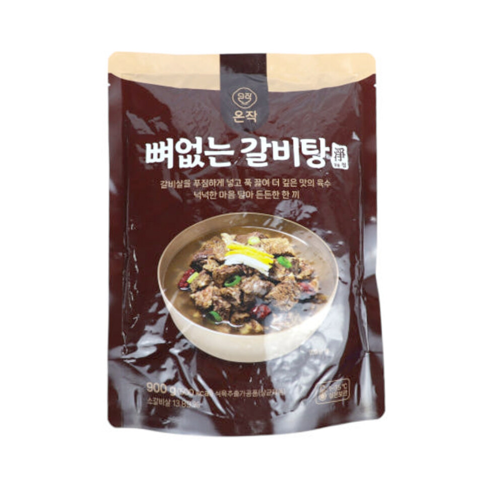 [렉시안]온작 특사이즈 총 24인분 온작 이영자의 뼈없는 갈비탕 900g x 8팩  총 7.2kg