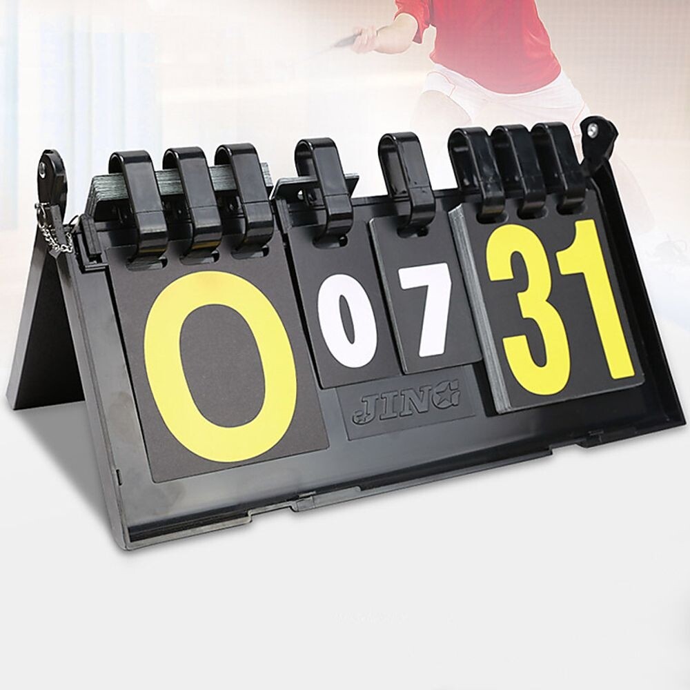 스포츠 스코어보드 4자리 점수판/농구/축구/배구/야구/핸드볼/테니스/배드민턴/탁구/족구/스포츠/학교/체육