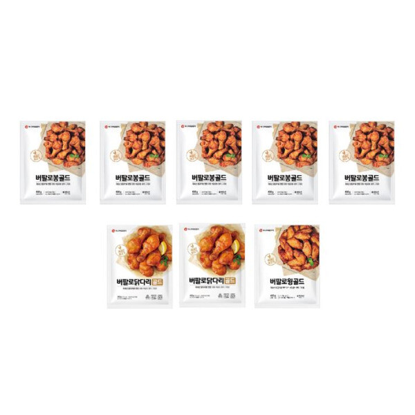 (주)마니커 에프앤지 버팔로봉골드 400g 5봉+버팔로 닭다리 골드 450g 2봉 +