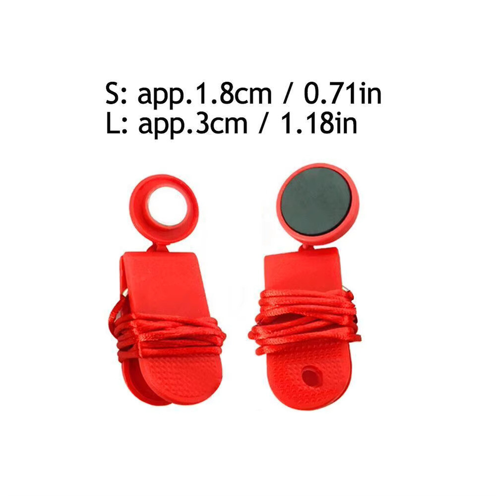 헬스스트랩가죽리프팅 러닝 머신 안전 잠금 장치 마그네틱 스위치 로프 슬롯 범용 보호 액세서리 I4