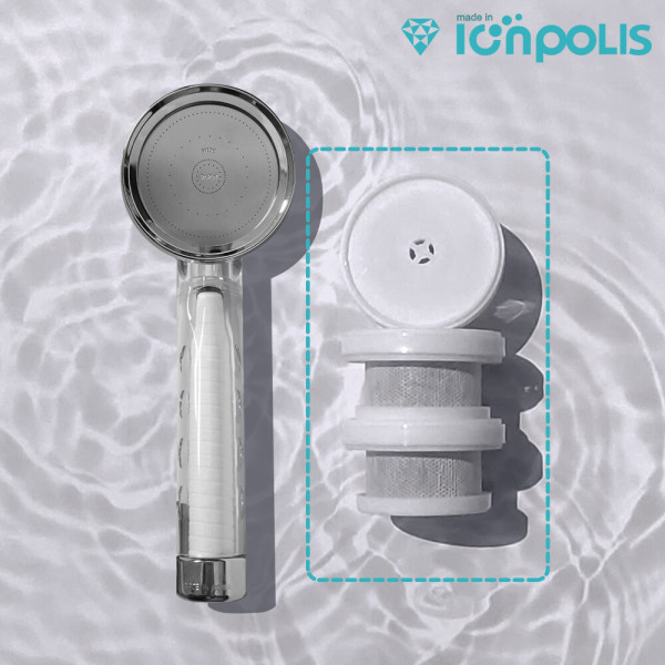 [오늘출발] 닥터피엘 와이드샤워기 2차필터 ACF 헤드 호환필터 3개 이온폴리스