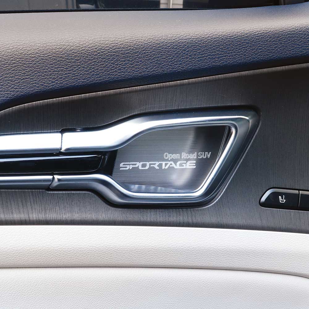 [오늘출발] 더뉴 스포티지 도어몰딩 엠블럼 기스방지 캐치 포켓