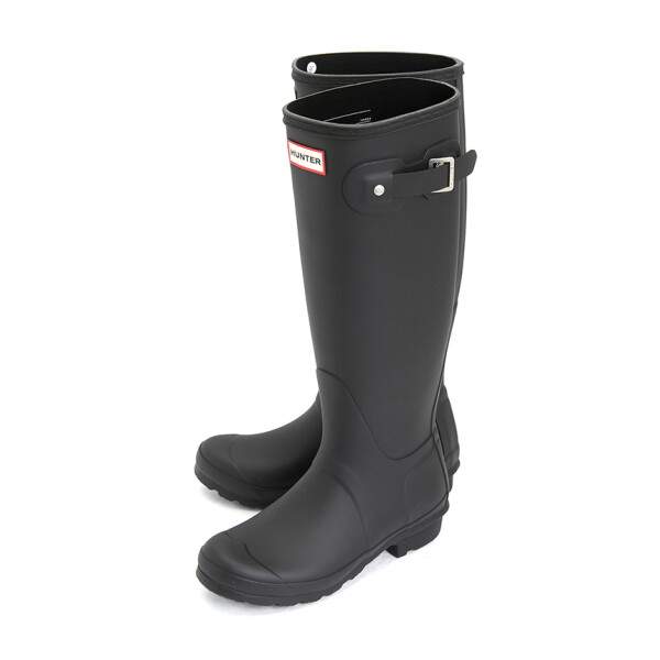 헌터 헌터 오리지널 톨 여성 레인부츠 WFT1000RMA BLK