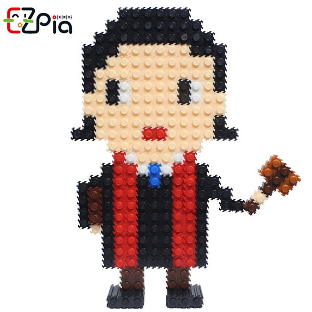 글로벌이지 이지 툭툭블럭 직업 시리즈5 법조인 글로벌이지 종이세상 툭툭블럭 디폼블럭 미니블럭