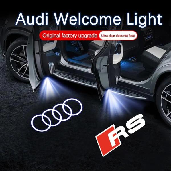 [오늘출발] 자동차 액세서리 Audi Quattro Q3 Q5 Q7 S3 S4 S5 S6 S7 A4 A5 A6 B6 B7 B8 C5 C6 C7 A7 A8 Led 엠블럼 램