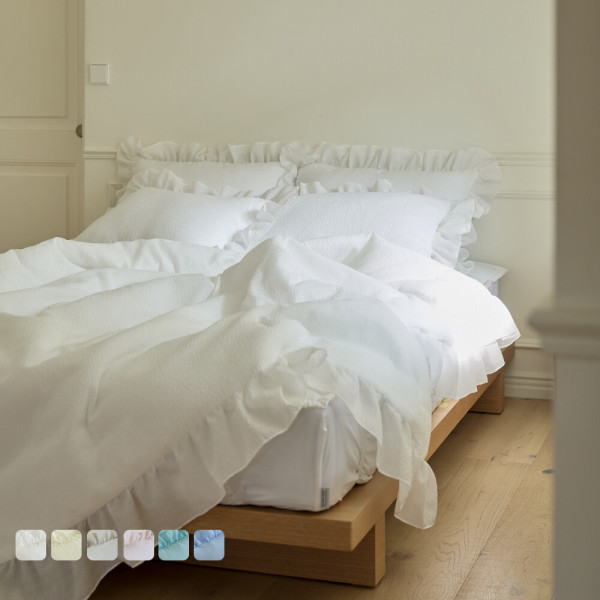 [오늘출발] 바운티풀 호텔썸머 에떼 프릴 시어서커 여름 차렵이불 SS/QK 6컬러