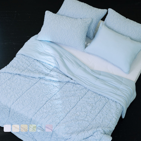 [오늘출발] 바운티풀 (2025 여름냉감)호텔썸머 셀레네 니트 접촉 냉감 여름 차렵이불세트 SS/QK 6컬러