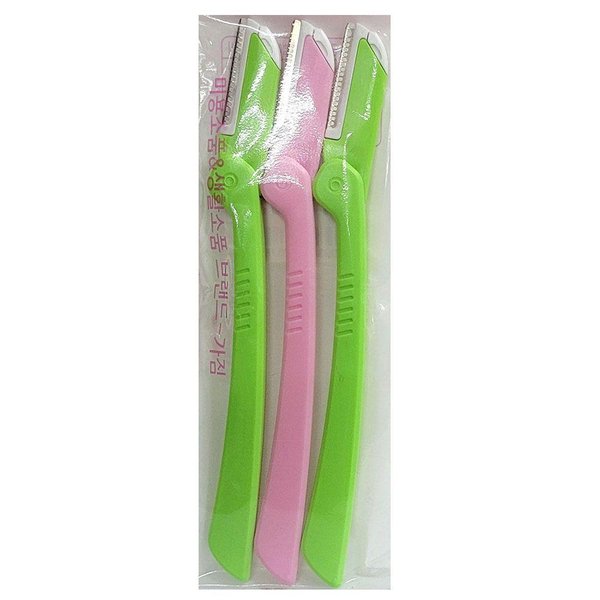 눈썹 손질 도구 접이식 눈썹칼 빠르고 간편한 눈썹 (WFHYIVX)