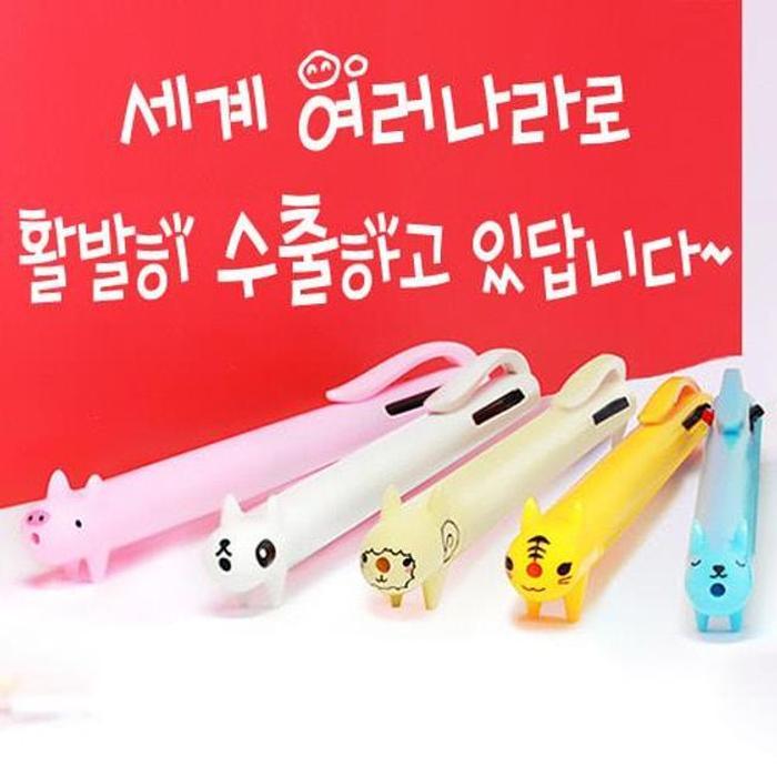 귀돌이3색볼트렌디펜(캐릭터별2개5세트 10개 묶음판매)