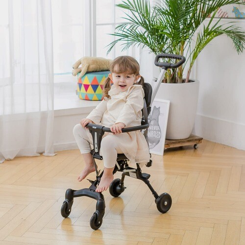 [파파스토이]베이블퓨어리 유모차 휴대용 접이식 트라이크 T2 베이블퓨어리 양대면