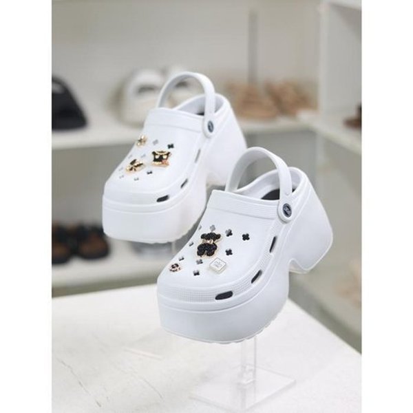 바이로쏘 세이브존03 클로그 키높이 플랫폼 PVC 8cm 뮬 샌들 SAV(BY)24S...