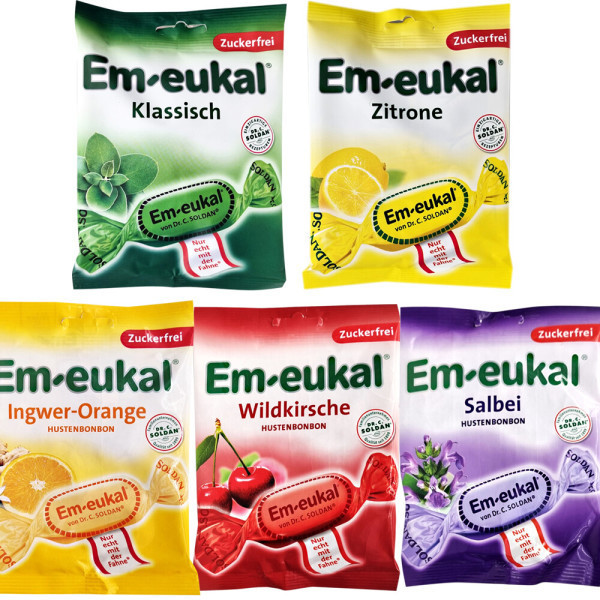 엠오이칼 무설탕 목캔디 75gx1봉 독일산 무가당 슈가프리 무당 독일약국판매1위