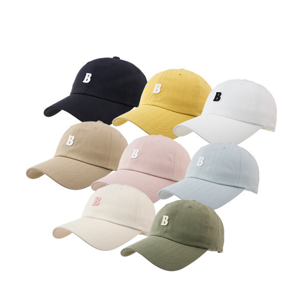 디꾸보 캐쥬얼 알바벳 B포인팅 볼캡 야구모자 CR496