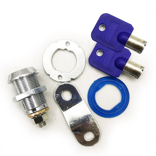 [오늘출발] 오락기 라운드 게이트 아케이드 잠금 키 캠 22MM DIY 핀볼 슬롯 크레인 자동 판매기 또는 나무 캐비닛 코인