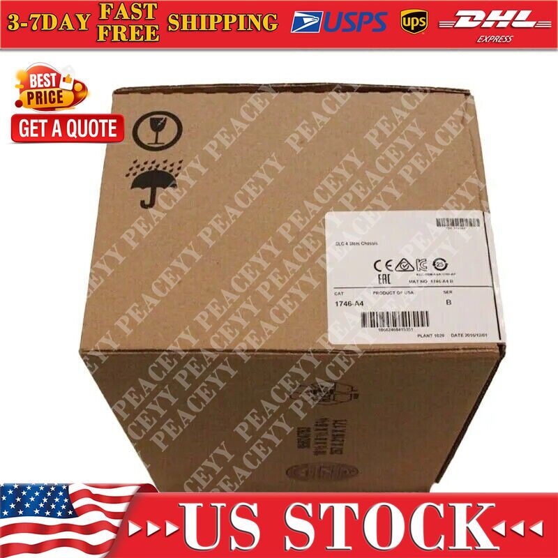 [오늘출발] [해외] Allen-Bradley 1746-A4 Allen Bradley SLC 500 4 Slots Chassis 1746A4