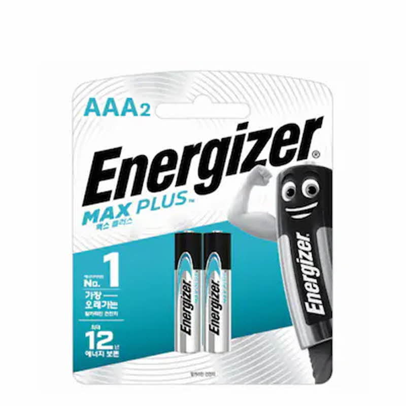 [에너자이저홀딩스]에너자이저 에너자이저 알카라인 맥스 플러스 AAA형 2입