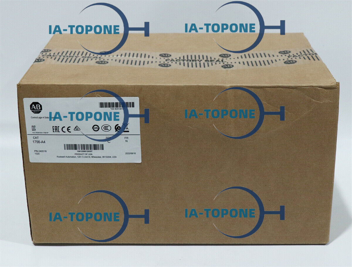 [해외] Allen-Bradley Factory Sealed Allen Bradley 1756-A4 ControlLogix 4 Slots Chassis 1756A4